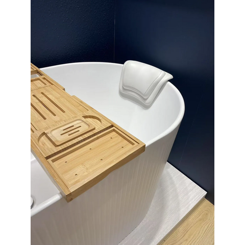 Otti Bondi Drift Bath Pillow 320mm Matte White ABP-MW320