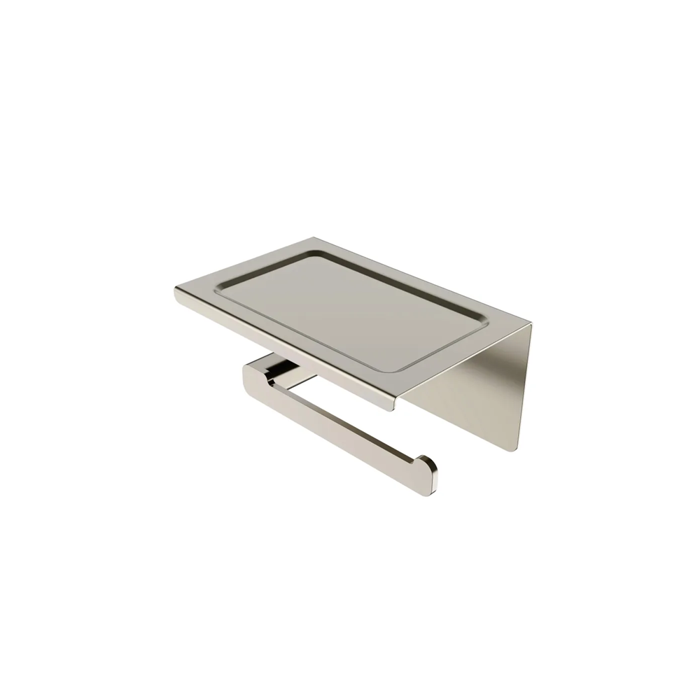 Otti Oskar Paper Holder Brushed Nickel AC4106BN