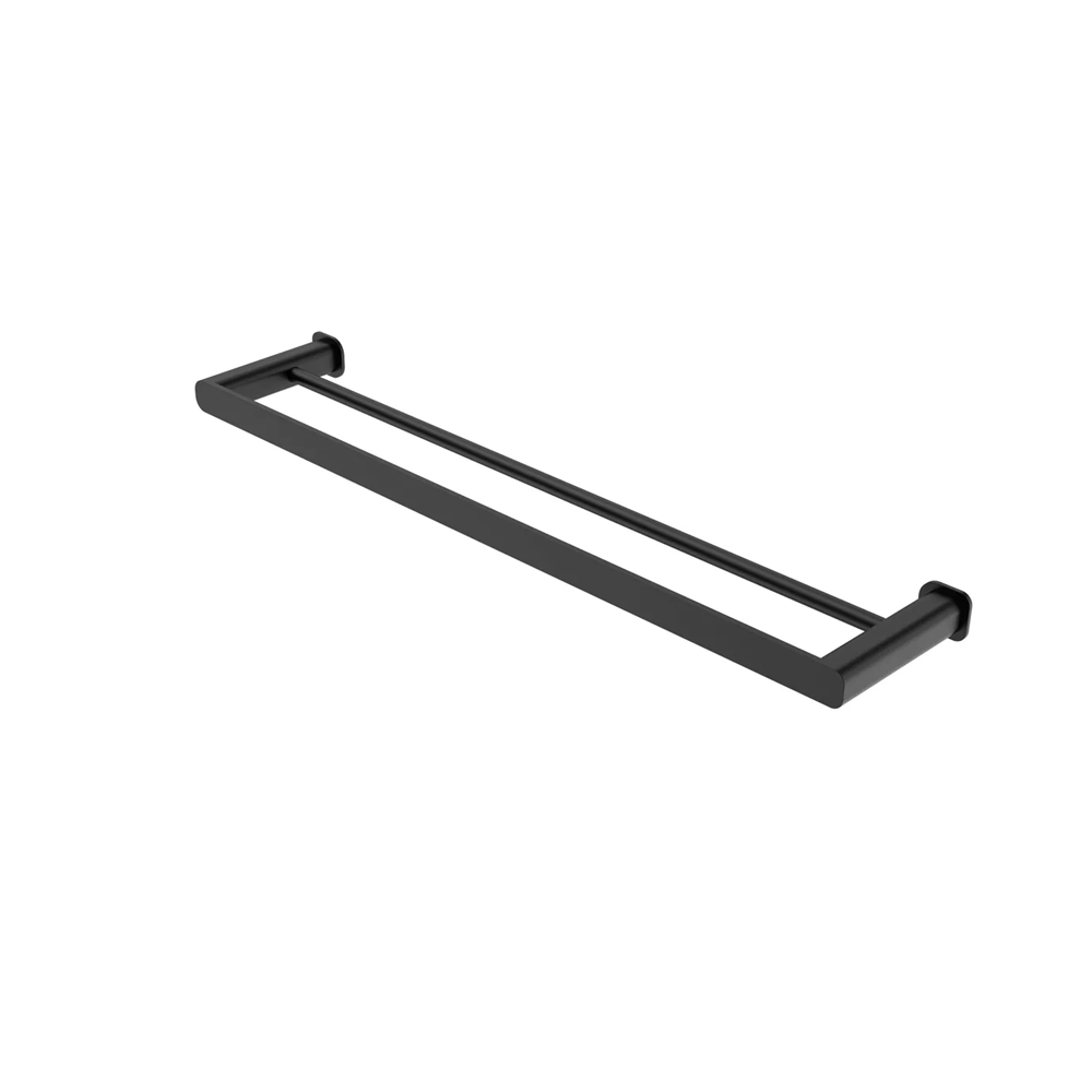 Otti Oskar Double Towel Rail 600mm Matte Black AC4112B