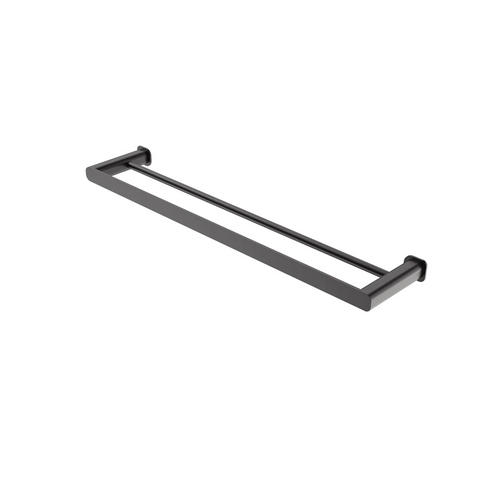 Otti Oskar Double Towel Rail 600mm Gunmetal AC4112GM