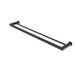 Otti Oskar Double Towel Rail 750mm Matte Black AC4114B