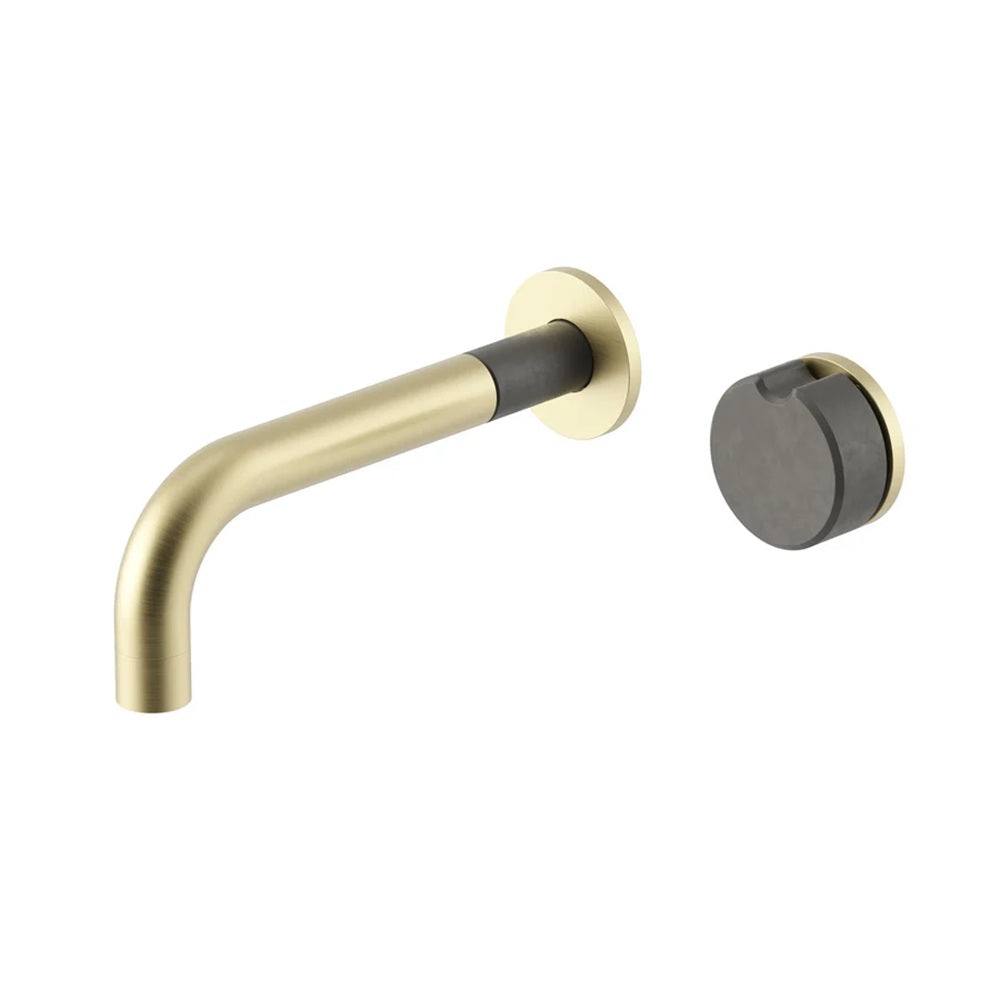 Meir Alchemy Combination Wall Mixer Tiger Bronze - Mid Tone Grey ACB03-BB.MG