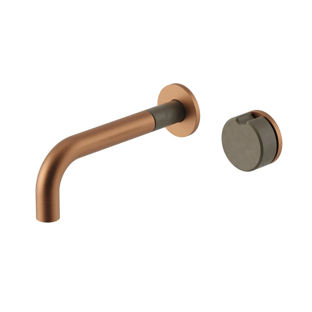 Meir Alchemy Combination Wall Mixer Lustre Bronze - Olive ACB03-BZ.OL