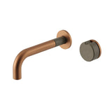 Meir Alchemy Combination Wall Mixer Lustre Bronze - Olive ACB03-BZ.OL