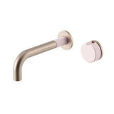 Meir Alchemy Combination Wall Mixer Champagne -  Lilly Pilly ACB03-CH.LP