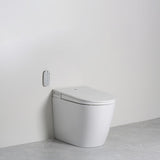 Argent Evo Wall Faced Smart Toilet S&P Trap White (Pan & Seat only) AF421001S4B