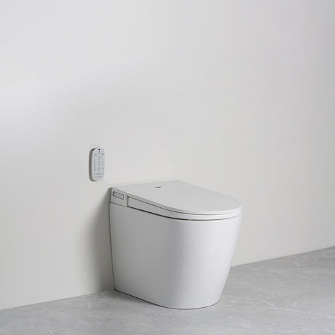 Argent Evo Wall Faced Smart Toilet S&P Trap White (Pan & Seat only) AF421001S4B