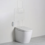 Argent Evo Wall Faced Smart Toilet System White (Pan & Seat only) AF42IN38WB