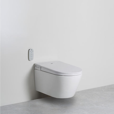 Argent Evo Wall Hung Smart Toilet P-Trap White (Pan & Seat only) AF521001S4B