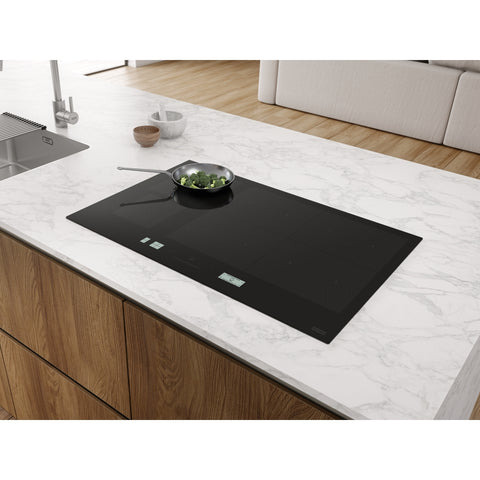 Franke Mythos Induction Cooktop 90cm 10 Zone Touch Control Frameless Ceramic Glass FMY906IFPBK