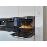 Franke Mythos Pyrolytic Oven 60cm 15 Functions TFT Colour Display Black Glass w/ Stainless Steel Trim FMY99PXS