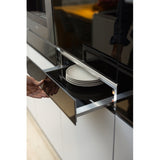 Franke Mythos Warming Drawer Black Glass FMY14DRWBK