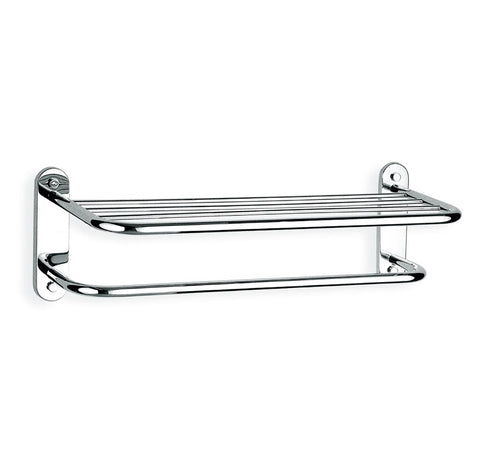 Argent Focus Double Bath Towel Rack 600mm Chrome AR73362