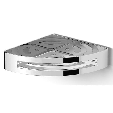 Argent Universal Metal Corner Shower Basket Chrome AR75260