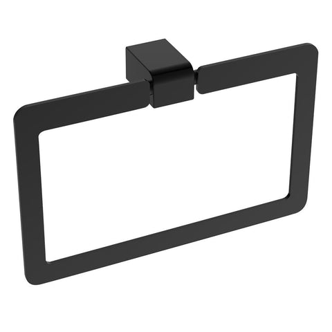 Argent Mondrian Neu Towel Ring Matte Black AR9368095