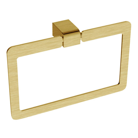 Argent Mondrian Neu Towel Ring Brushed Gold AR93680BG