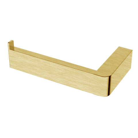 Argent Mondrian Neu Toilet Roll Holder (Left Hand) Brushed Gold AR93686LBG