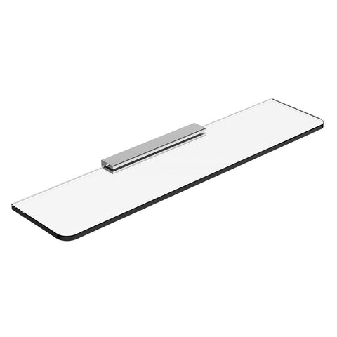 Argent Mondrian Neu Glass Shelf 500mm Chrome AR93687