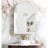 Otti Archie Shaving Cabinet 900mm Sable Walnut ARSV9060SW