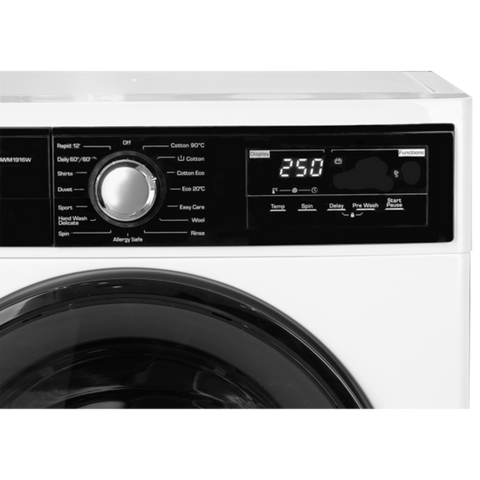 Artusi Washing Machine Front Load 9Kg White AWM1916W