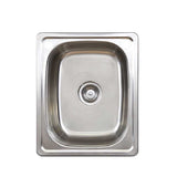 Seima Sink Acero 006 Single Bowl 460x560mm Abovemount With Overflow (No taphole) Stainless Steel 191588