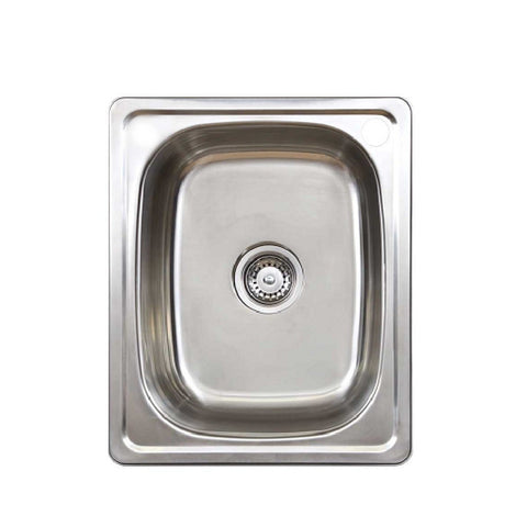 Seima Sink Acero 006 Single Bowl 460x560mm Abovemount (Right taphole) Stainless Steel 191591