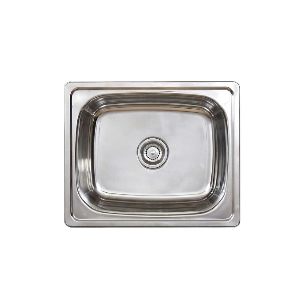 Seima Sink Acero 007 Single Bowl 610x510mm Abovemount (Right taphole) Stainless Steel 191599