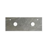 Otti Byron Wall Hung Vanity 1500mm (10 & 2 O'Clock Taphole) Natural Oak / Amani Grey Top BY1500NST-G-10TH
