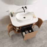 Amelie Maison 900mm Vanity Unit & White Stone Top FULLMAISON90