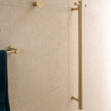 Amelie Royale Non-Heated Vertical Towel Rail 900mm Brushed Gold BDOV901BG