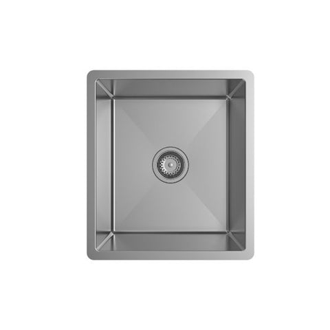 Amelie Deauville Kitchen Sink (Topmount/Undermount) 390x450x200mm (No Overflow) Stainless Steel BDOSSLUNSB390