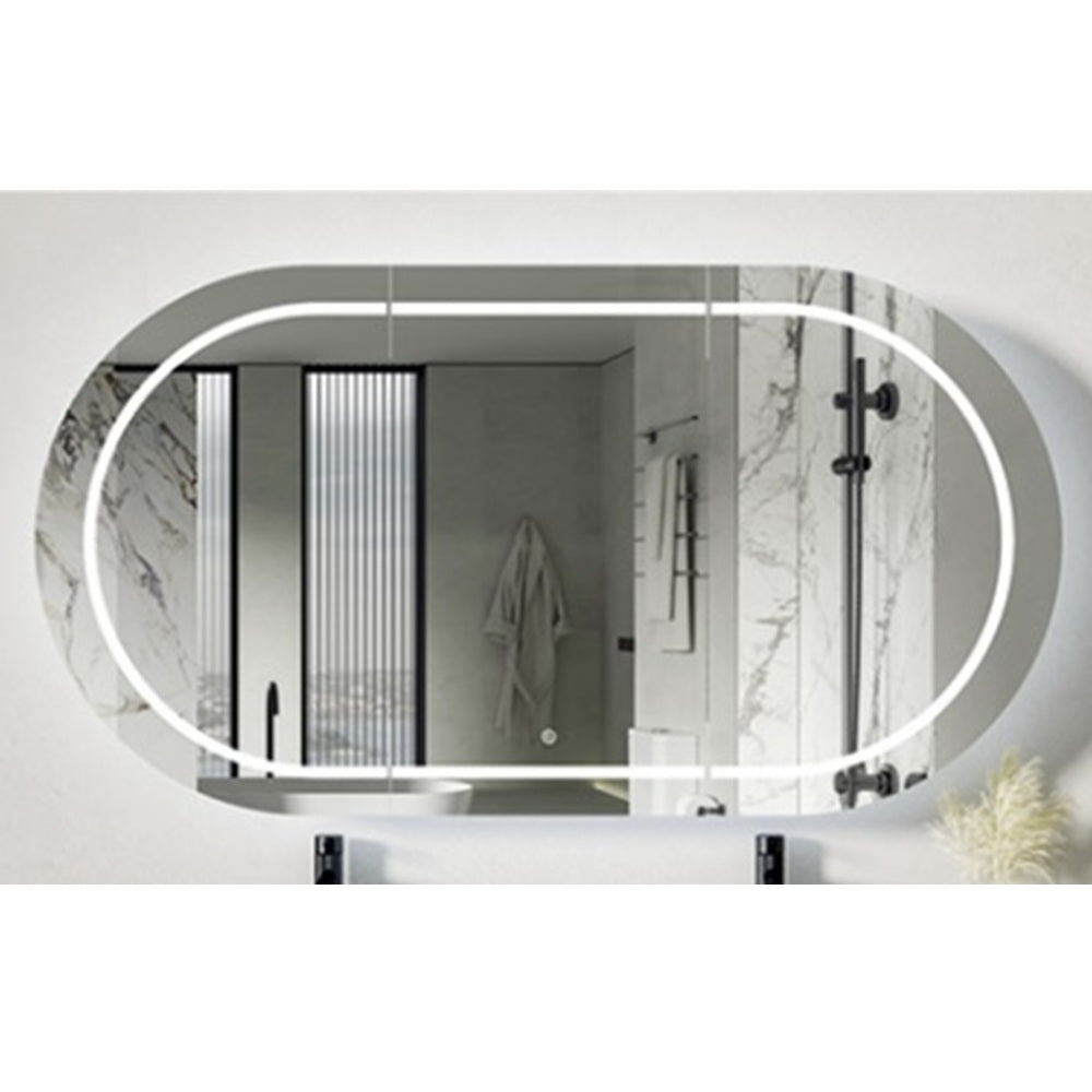 Amelie Vie LED Mirror Cabinet 1200x165x600mm MIRVIE120