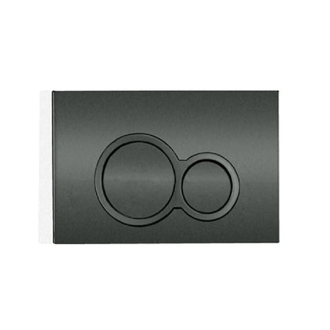 Argent Round Flush Plate (Pneumatic) Matte Black INP38779MB