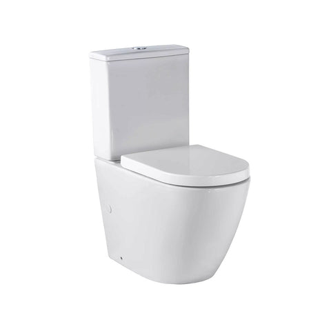 Seima Arko Wall Faced Toilet Deluxe Seat Matte White 192415