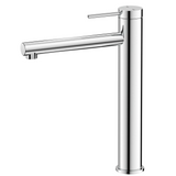 Bella Vista Mica Tall Basin Mixer Straight Chrome BMS-51-TALL-CP