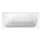 Bette Form Drop In Bath 1400mm w/Chrome Overflow & Bath Filler White B2940WFB