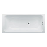 BetteSelect Drop In Bath 1700mm w/Chrome Overflow & Bath Filler White B3412WFB