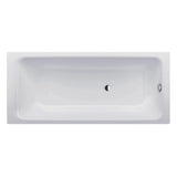 BetteSelect Drop In Bath 1800mm w/White Overflow & Bath Filler White B3413WWFB