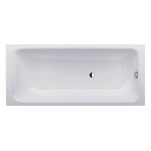 BetteSelect Drop In Bath 1800mm w/White Overflow & Bath Filler White B3413WWFB