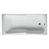 BetteSet Drop In Bath 1600mm w/White Overflow White B3660WWOB