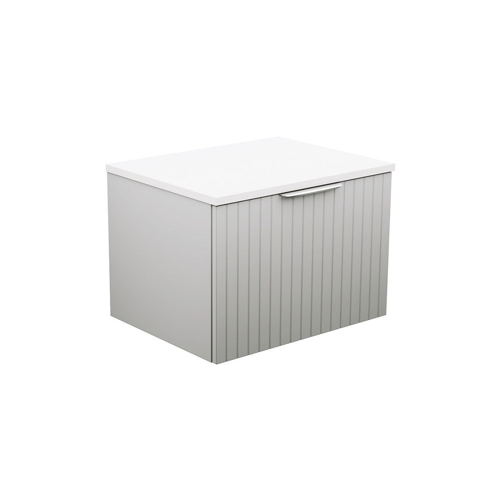 Fienza Bayview Wall Hung Cabinet Only 600mm White B60W