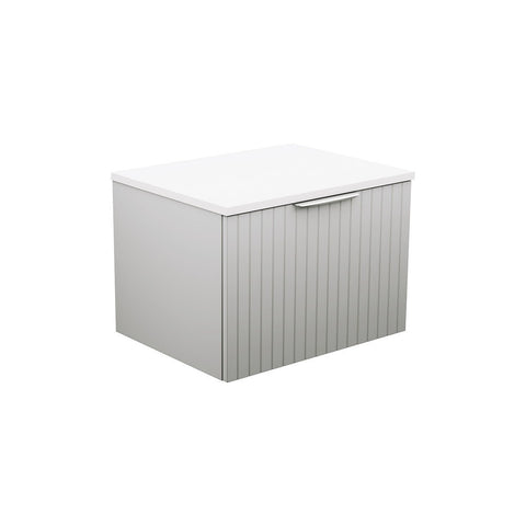 Fienza Bayview Wall Hung Cabinet Only 600mm White B60W