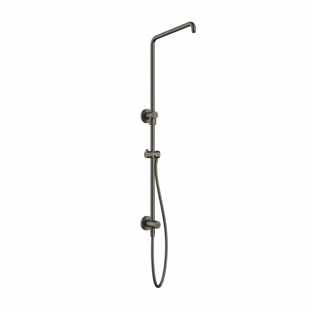 Hansgrohe Reno Showerpipe w/out Shower Components Brushed Black Chrome 27732343