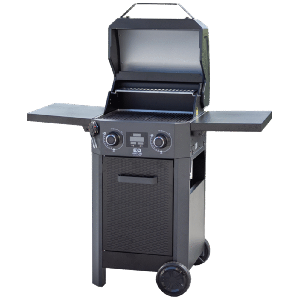 Artusi 2 Element Electric Trolley BBQ Stainless Steel ATBBQ2ET