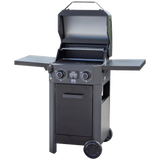 Artusi 2 Element Electric Trolley BBQ Stainless Steel ATBBQ2ET