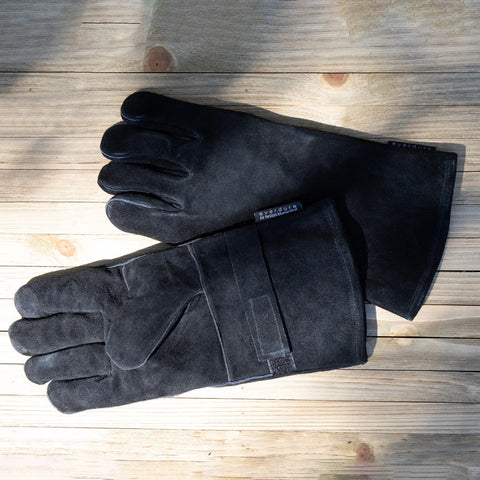 Everdure Leather Gloves Small/Medium Black HBGLOVESM