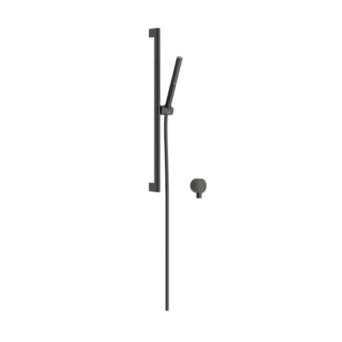 Hansgrohe Pulsify S 100 1Jet Set 65 cm Brushed Black Chrome 24373343