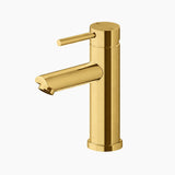 Amelie Essentiel Basin Mixer Round Pin Brushed Brass BDO18100BG