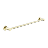 Amelie Royale Round Single Towel Rail 800mm Brushed Gold BDO2030BG