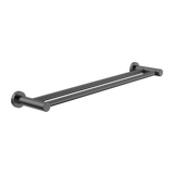 Amelie Royale Round Double Towel Rail 800mm Gunmetal BDO2030DGM